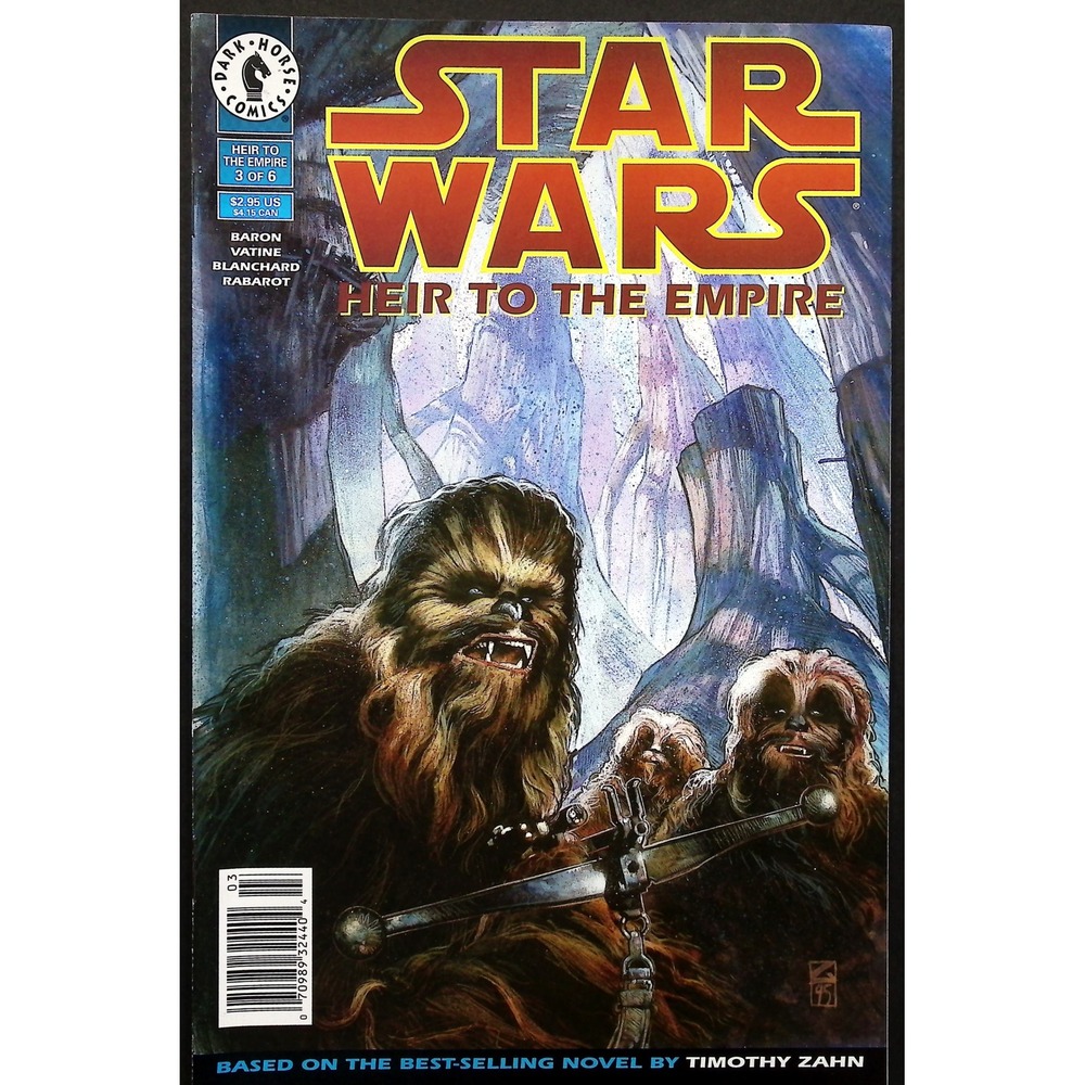 Star Wars Heir to the Empire Comic Book 3 of 6 Dark Horse 1995 Timothy Zahn - Picture 1 of 1